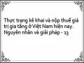 Thực trạng kê khai và nộp thuế giá trị gia tăng ở Việt Nam hiện nay. Nguyên nhân và giải pháp - 13