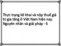 Thực trạng kê khai và nộp thuế giá trị gia tăng ở Việt Nam hiện nay. Nguyên nhân và giải pháp - 6