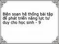 Biên soạn hệ thống bài tập để phát triển năng lực tư duy cho học sinh - 9