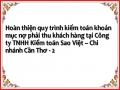 Hoàn thiện quy trình kiểm toán khoản mục nợ phải thu khách hàng tại Công ty TNHH Kiểm toán Sao Việt – Chi nhánh Cần Thơ - 2
