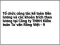 Tổ chức công tác kế toán tiền lương và các khoản trích theo lương tại Công ty TNHH Kiểm toán Tư vấn Rồng Việt - 9